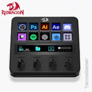 Accesorio de Streaming Redragon RAGNAROS SS552 10 Botones - 4 Perillas