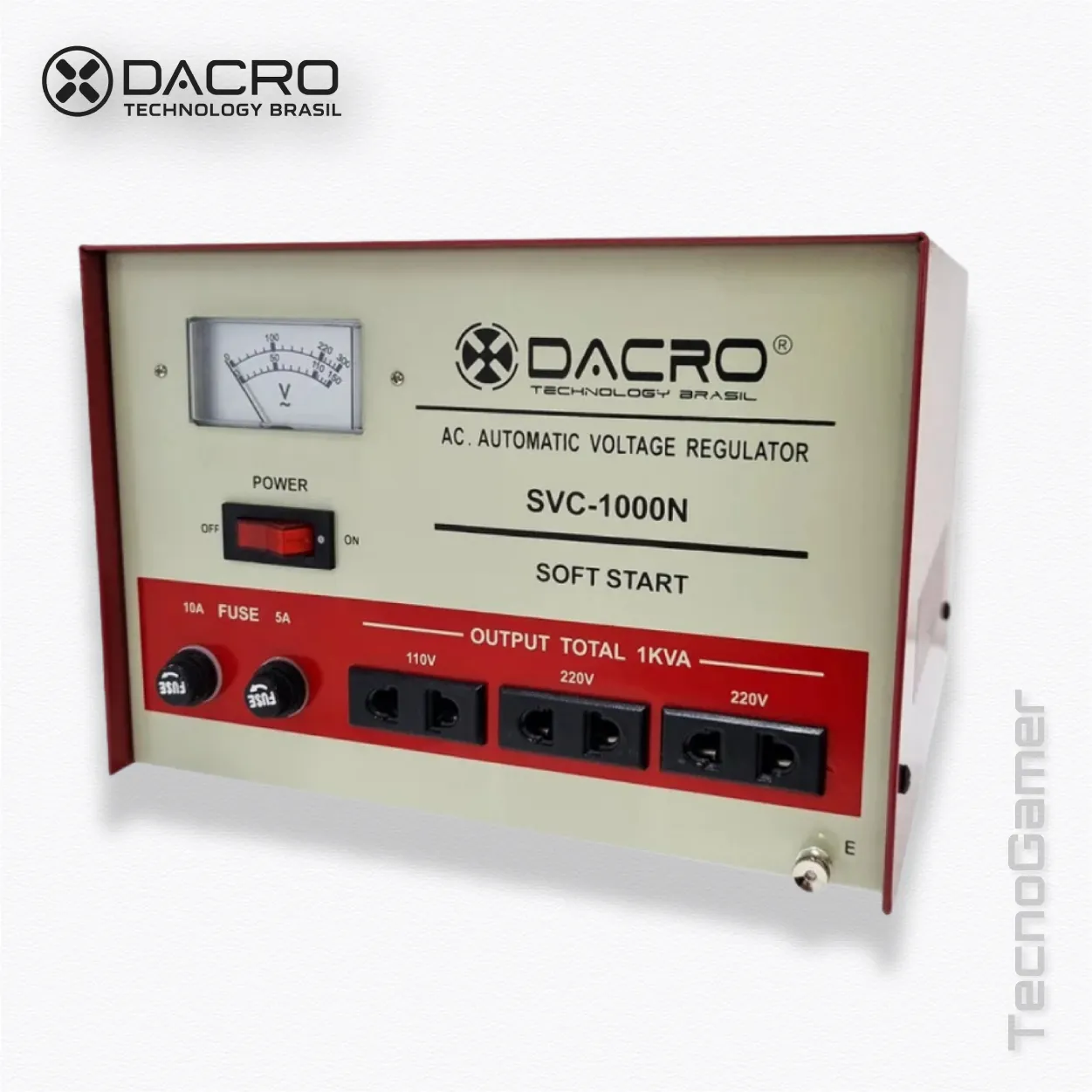 Estabilizador Dacro 1000W 110/220V - Image 2