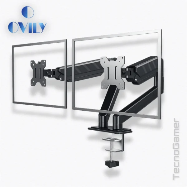 Soporte para Monitor OVILY de 17" a 30" - 2 Brazos (F160)