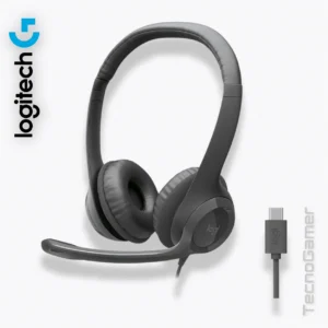 Audifono Logitech H390 MIDNIGHT BLACK USB-C