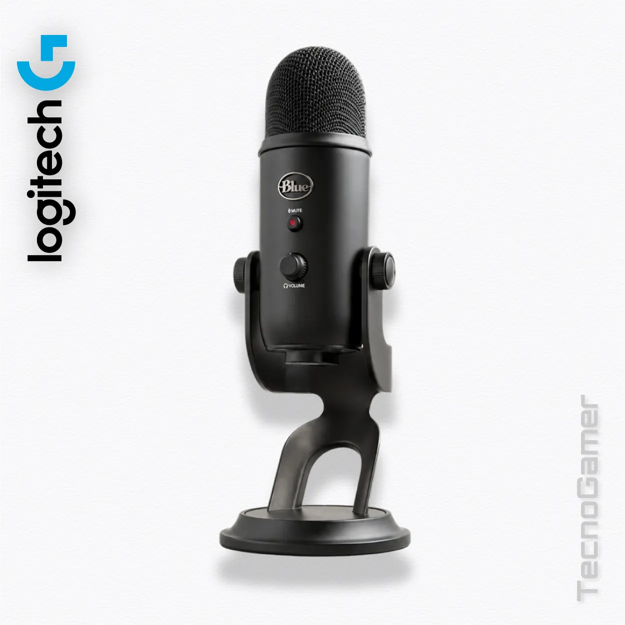 Microfono Logitech YETI Blue vista alternativa