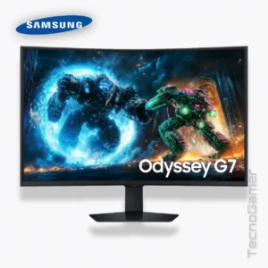 Monitor Samsung Odyssey G7 G75F LS37FG75DENXZA 37" 165Hz VA Curvo 4K