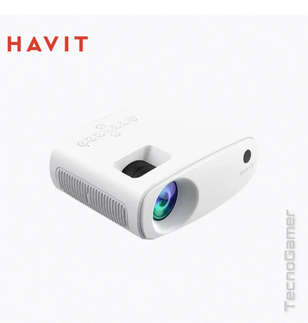 Proyector Havit MINI PJ207 PRO 6000 LUMENES 120 1080P FULLHD